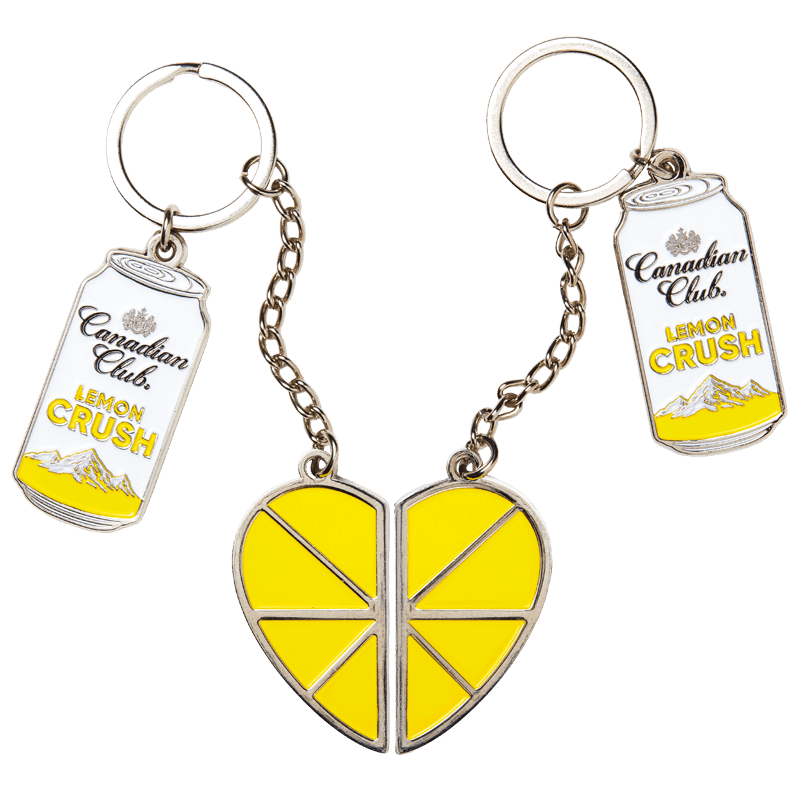 CC Lemon Crush Keyring Set